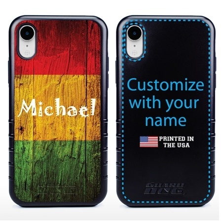 Funny Case for iPhone XR – Hybrid - Reggae Wood
