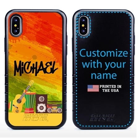 Funny Case for iPhone XS Max – Hybrid - Reggae Time
