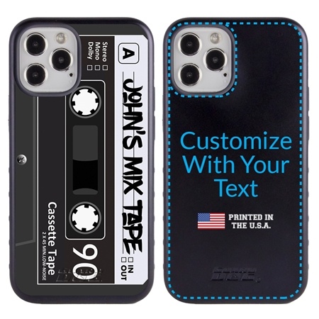 Funny Case for iPhone 12 / 12 Pro – Hybrid - Mix Tape
