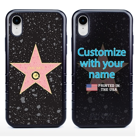 Funny Case for iPhone XR – Hybrid - Hollywood Star - Music
