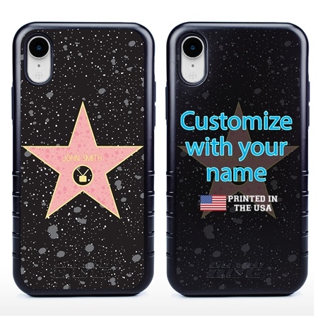 Funny Case for iPhone XR – Hybrid - Hollywood Star - Television
