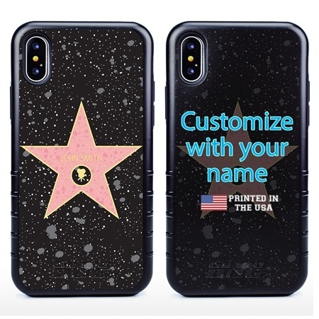 Funny Case for iPhone XS Max – Hybrid - Hollywood Star - Motion Pictures

