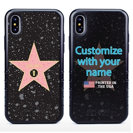 Funny Case for iPhone XS Max – Hybrid - Hollywood Star - Radio
