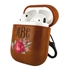 Personalized Leather Case for AirPods – Roses
