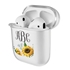 Personalized Clear Case for AirPods – Sunflower
