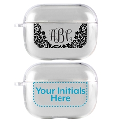 
Personalized Clear Case for AirPods Pro – Lace