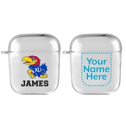 
Kansas Jayhawks Custom Clear Case for AirPods