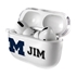 Michigan Wolverines Custom Clear Case for AirPods Pro
