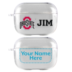 
Ohio State Buckeyes Custom Clear Case for AirPods Pro