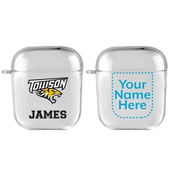 
Towson Tigers Custom Clear Case for AirPods
