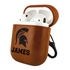 Michigan State Spartans Custom Leather Case for AirPods
