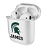 Michigan State Spartans Custom Clear Case for AirPods

