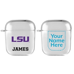 
LSU Tigers Custom Clear Case for AirPods