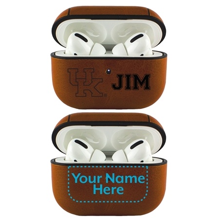 Kentucky Wildcats Custom Leather Case for AirPods Pro
