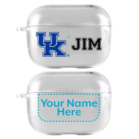 Kentucky Wildcats Custom Clear Case for AirPods Pro
