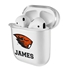 Oregon State Beavers Custom Clear Case for AirPods
