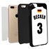 Personalized Germany Soccer Jersey Case for iPhone 7 Plus / 8 Plus – Hybrid – (Black Case, Black Silicone)
