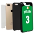 Personalized Ireland Soccer Jersey Case for iPhone 7 Plus / 8 Plus – Hybrid – (Black Case, Black Silicone)
