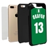 Personalized Nigeria Soccer Jersey Case for iPhone 7 Plus / 8 Plus – Hybrid – (Black Case, Black Silicone)

