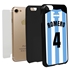 Personalized Argentina Soccer Jersey Case for iPhone 7/8/SE – Hybrid – (Black Case, Black Silicone)
