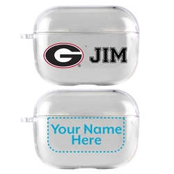 
Georgia Bulldogs Custom Clear Case for AirPods Pro