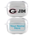 Georgia Bulldogs Custom Clear Case for AirPods Pro
