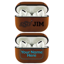 
Oklahoma State Cowboys Custom Leather Case for AirPods Pro