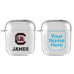 
South Carolina Gamecocks Custom Clear Case for AirPods