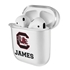 South Carolina Gamecocks Custom Clear Case for AirPods
