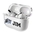 Navy Midshipmen Custom Clear Case for AirPods Pro
