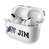 Navy Midshipmen Custom Clear Case for AirPods Pro
