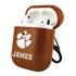 Clemson Tigers Custom Leather Case for AirPods
