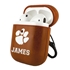 Clemson Tigers Custom Leather Case for AirPods
