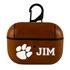 Clemson Tigers Custom Leather Case for AirPods Pro
