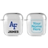 Air Force Falcons Custom Clear Case for AirPods

