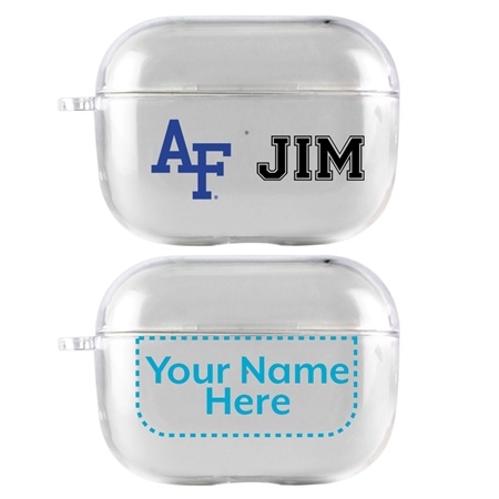 Air Force Falcons Custom Clear Case for AirPods Pro
