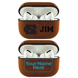 
North Carolina Tar Heels Custom Leather Case for AirPods Pro