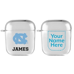 
North Carolina Tar Heels Custom Clear Case for AirPods