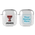 Texas Tech Red Raiders Custom Clear Case for AirPods
