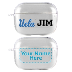 
UCLA Bruins Custom Clear Case for AirPods Pro