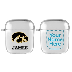 
Iowa Hawkeyes Custom Clear Case for AirPods