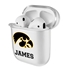 Iowa Hawkeyes Custom Clear Case for AirPods
