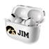 Iowa Hawkeyes Custom Clear Case for AirPods Pro
