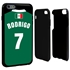 Personalized Mexico Soccer Jersey Case for iPhone 6 Plus / 6s Plus – Hybrid – (Black Case, Black Silicone)
