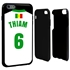 Personalized Senegal Soccer Jersey Case for iPhone 6 Plus / 6s Plus – Hybrid – (Black Case, Black Silicone)
