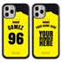 Personalized Colombia Soccer Jersey Case for iPhone 12 / 12 Pro – Hybrid – (Black Case, Red Silicone)
