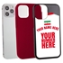 Personalized Iran Soccer Jersey Case for iPhone 12 / 12 Pro – Hybrid – (Black Case, Black Silicone)
