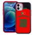 Personalized Portugal Soccer Jersey Case for iPhone 12 Mini – Hybrid – (Black Case, Red Silicone)
