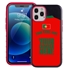 Personalized Portugal Soccer Jersey Case for iPhone 12 Pro Max – Hybrid – (Black Case, Red Silicone)
