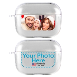 
Custom Clear Case for AirPods Pro